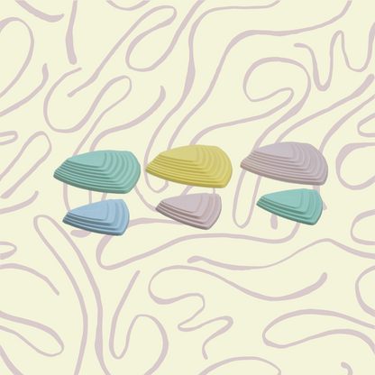 River Stones 6pcs