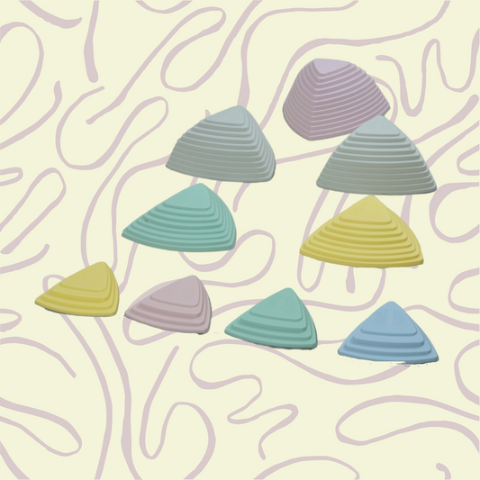 River Stones + Hilltops Set 9 pcs